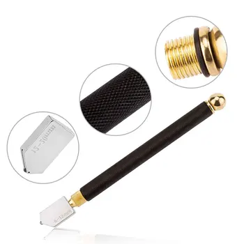 

Durable Diamond Glass Cutter Alloy Cutting Wheel Metal Handle Head for glass mirror tile Window Glass Cutting knife tools