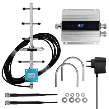 

New LCD GSM900MHz Professional Double-end Mobile Cell Phone Signal Booster Signal Repeater Signal Amplifier Set with Yagi Antenn
