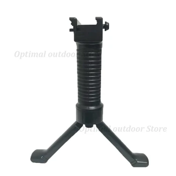 

TOtrait Tactical Grip Vertical Handle Foregrip Bipod For 8th M4A1 Toy Handle Grip Black