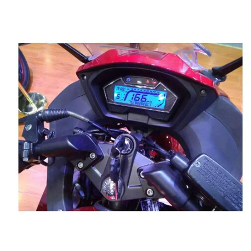 Все в одном Функция мотоцикл Speedo Одо тахометр Калибр MPH топлива шестерни индикатор цифровой дисплей 12 В 13000 об/мин мото инструмент