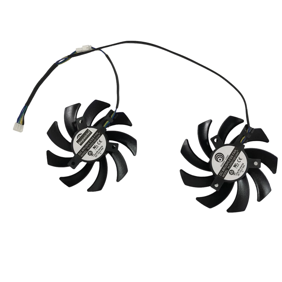 PLD09210S12HH DC 12V 0.40A 85 мм 4Pin R9 290X VGA GPU охлаждающий вентилятор для XFX 280X 270X Графика кулер