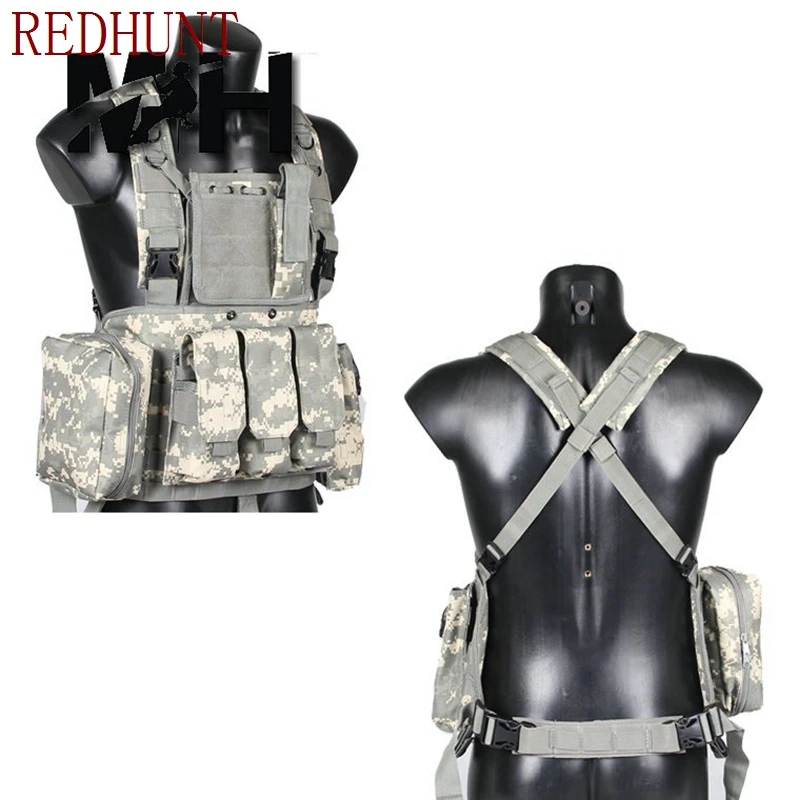 Военный тактический жилет для пейнтбола охоты униформа офицера