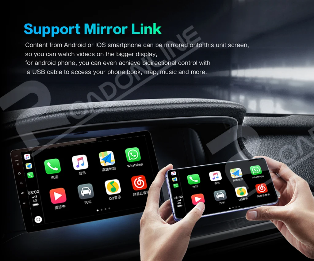 Discount Original Universal car multimedia player 7’’ HD 1din Touch-screen Radio stereo support in-car Bluetooth/WIFI/FM/AM/USB/AUX/MAP 6