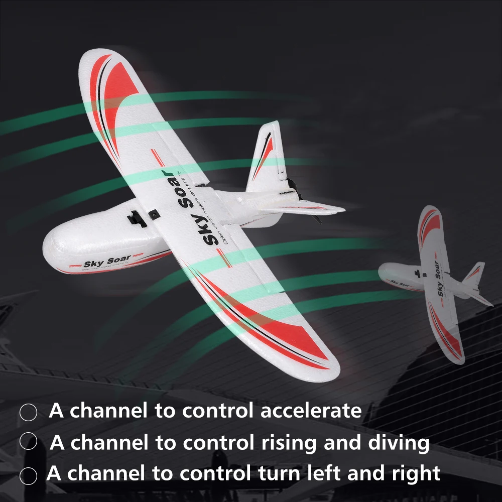 Attop P01 2,4 GHz 3CH RC самолет с фиксированным крылом самолет игрушка RC самолет забавные игрушки для детей