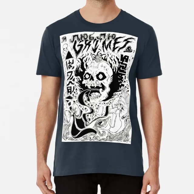 grimes t shirt