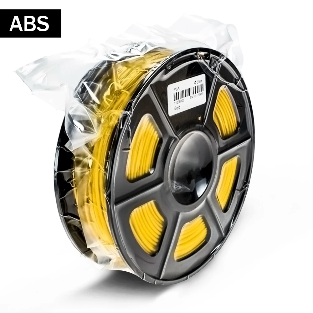ABS нить 1,75 мм для 3d принтера, пластиковая ABS нить для 3D ручки, сублимационные принадлежности для детей, 1 кг с катушкой