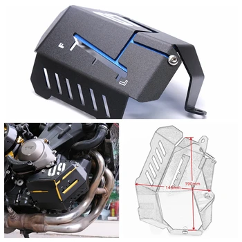 

For Yamaha MT09 FZ09 MT FZ 09 MT-09 FZ-07 2014-2017 2016 Cooler Side Protective Grill Water Tank Bezel Side Protect Cover Guard