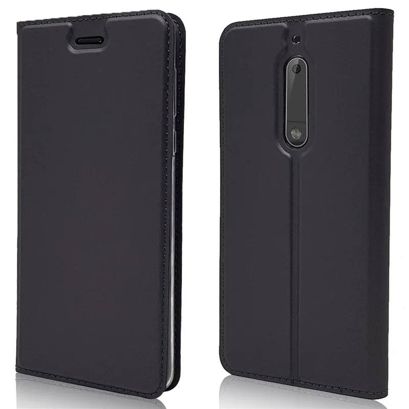 Для Nokia 5 кожаный чехол для Coque Nokia 5 NOKIA5 TA-1053 TA-1044 TA-1024 TA-1053 TA-чехол Магнитный флип-чехол для телефона