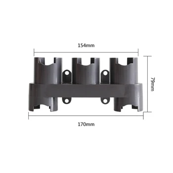 

2Pcs Wall-Mount Bracket Storage Rack for Dyson V7 V8 V10 V11 Vacuum Cleaners Accessories