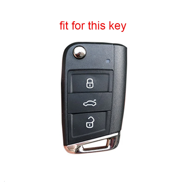 ТПУ чехол для ключей для Skoda Octavia A5 Fabia для VW для Volkswagen Polo, Golf 7 Mk7 Passat на сиденье Ibiza Leon FR 2 Altea Aztec Fob