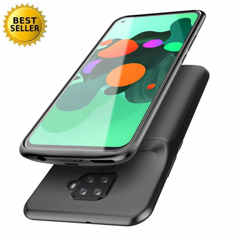 

4700 Mah Battery Case For Huawei Mate 30 Lite Soft TPU Charging Phone Power Cover For Huawei Nova 5i Pro Battery Case