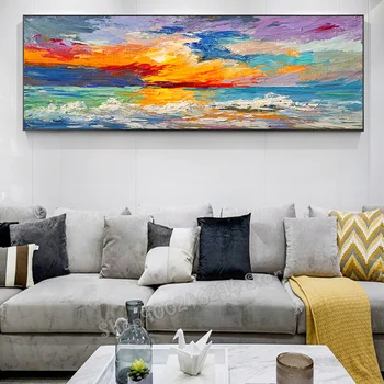 

2020 Diamond Painting 5d DIY Full square round Drill Cross Stitch Large Size oil Rhinestone Embroidery Modern Seascape,FF3328