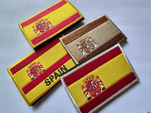Espagne Estrémadure Drapeau Patches Badges Militaire Tactique