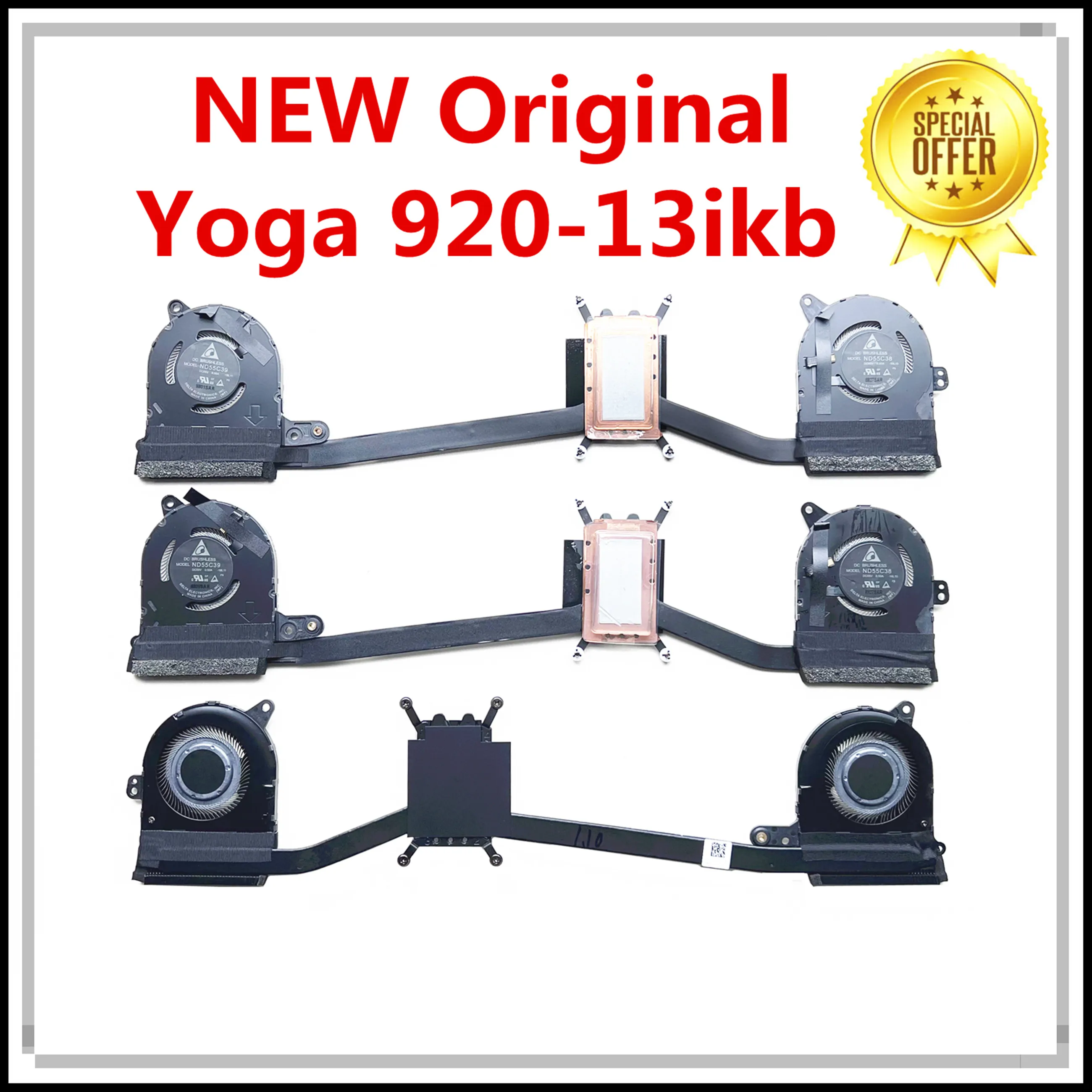Новый оригинальный радиатор для ноутбука Lenovo Yoga серии 920-13ikb 80y7 вентилятор