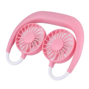 

Charging Sport Fan Hanging Neck Fan Lazy Portable Fan Student Desktop Fan Battery 5v No Timing CE