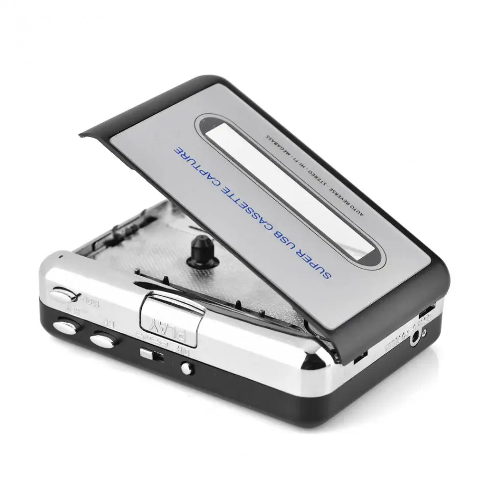 USB Кассетный скотч к ПК MP3 CD коммутатор конвертер захвата аудио музыкальный плеер с наушниками