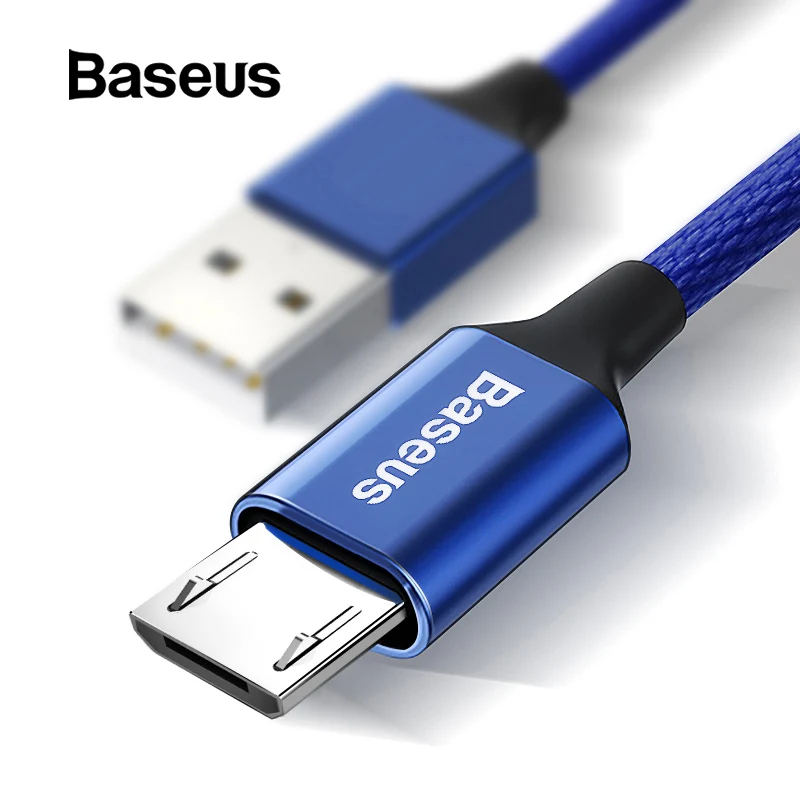 Кабель Micro USB Baseus для Samsung S7 S6, usb-кабель для быстрой зарядки и синхронизации данных для Xiaomi Redmi 4X Note 4 HTC, кабель для зарядки Micro USB Кабель Micro USB Baseus для Samsung S7 S6, usb-кабель для быстрой зарядки и синхронизации данных для Xiaomi Redmi 4X Note 4 HTC, кабель для зарядки Micro USB