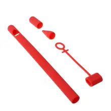 4в1 Мягкий силиконовый чехол для Apple Pencil iPad Кепка Pro Анти-потеря Обложка держатель планшета сенсорная ручка защитный комплект