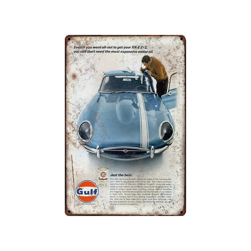 Retro Tin Metal Sign Vintage Plate Wall Pub Home Art Decor Car Iron Poster Cuadros 7012