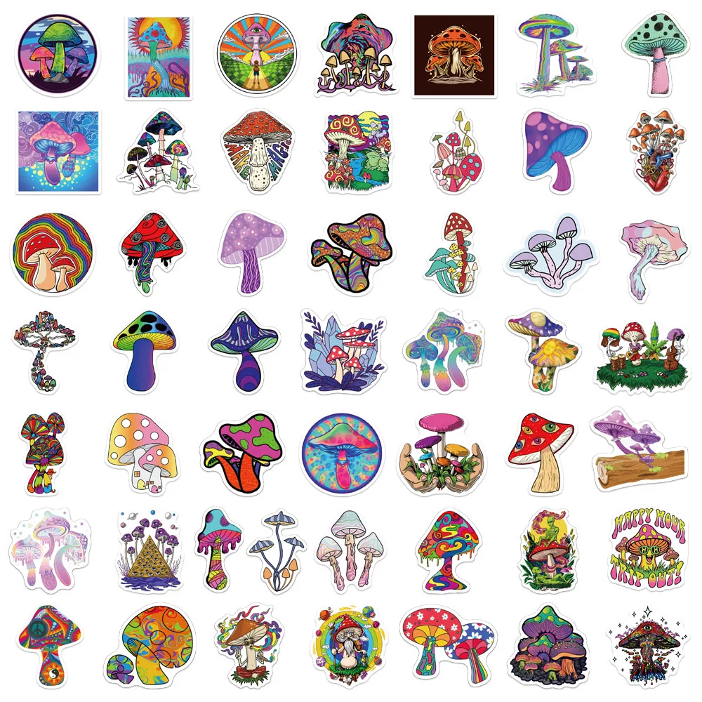 Cartoon Graffiti Stickers 50PCS for Laptop Guitar Luggage Phone