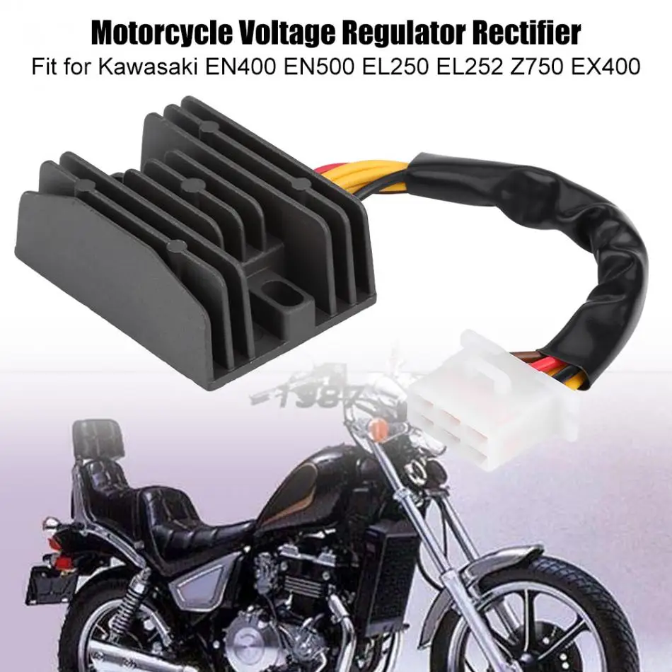 Motorcycle Voltage Regulator Rectifier for Kawasaki EN400 EN500 EL250 EL252 Z750 EX400 | Автомобили и мотоциклы