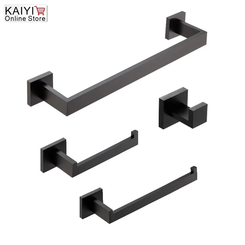 

Bathroom Shelf Blackened Material Towel Hooks Bath Hardware Sets Bathroom Hardwares Surprise Price