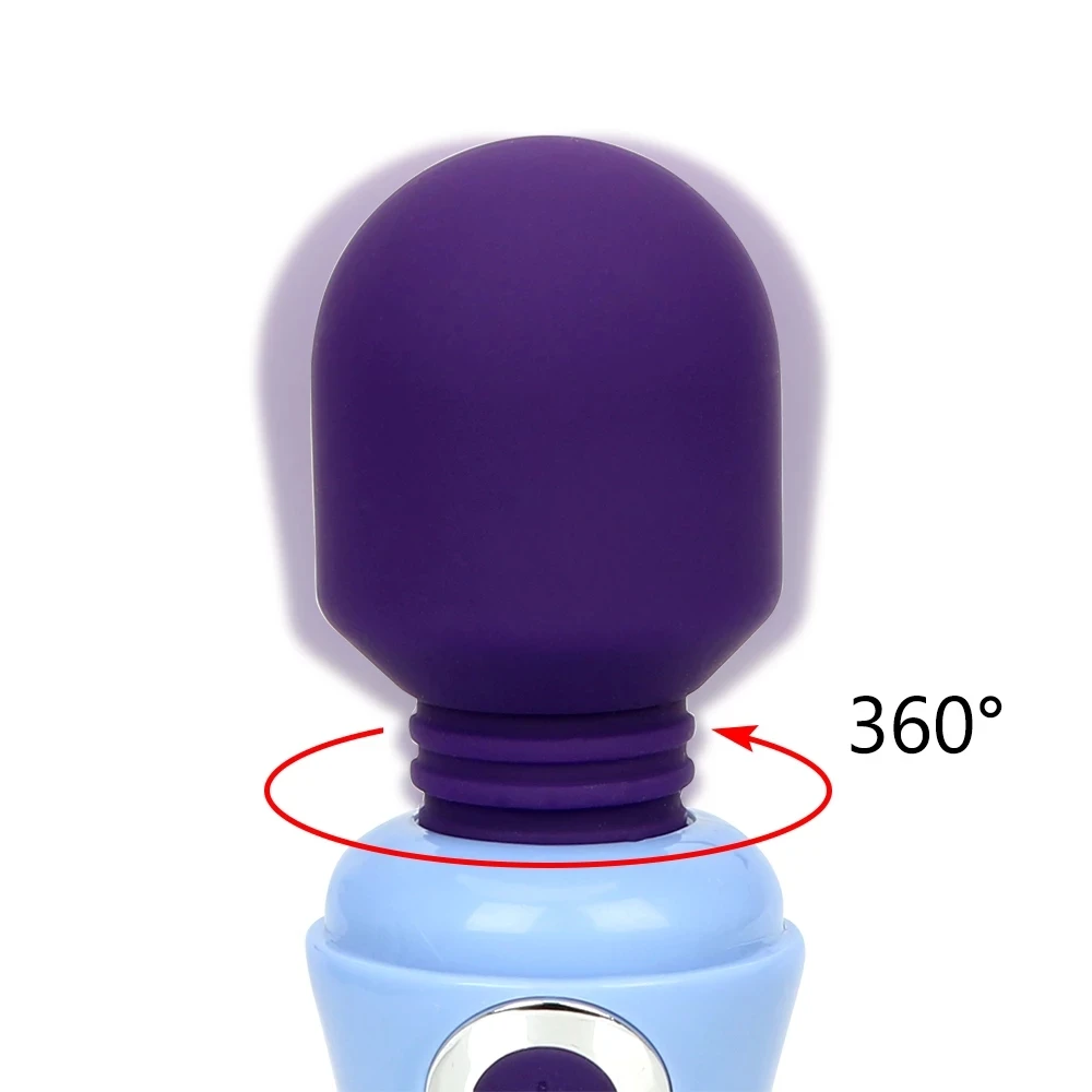 Hot USB Stronger Mute Female Mini AV Vibrator Magic Wand Massager Clitoris Stimulator Adult Sex Toy Clit Mastrubator For Women 3