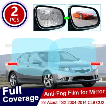 

for Acura TSX 2004~2014 CL9 CU2 Full Cover Anti Fog Film Rearview Mirror Rainproof Clear Anti-fog Films Car Accessories 2013