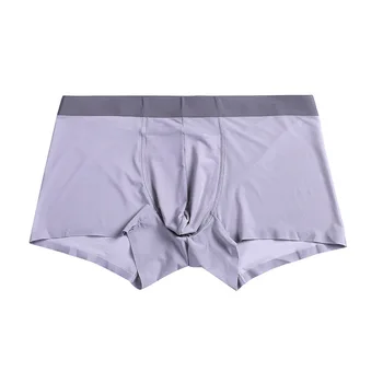

Ultra-fine ice silk 3a antibacterial ice silk men's underwear 3d draping men's seamless shorts