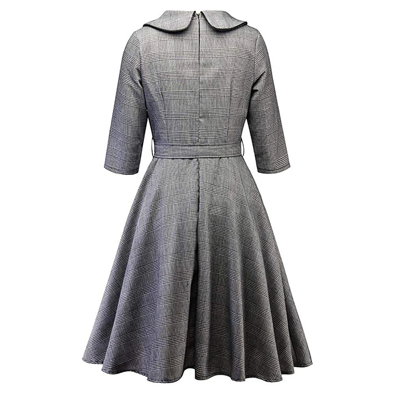 Женское зимнее платье Sukienki, вечерние платья красного вина, Vestidos, винтажное свободное платье-рубашка с длинным рукавом, ropa mujer