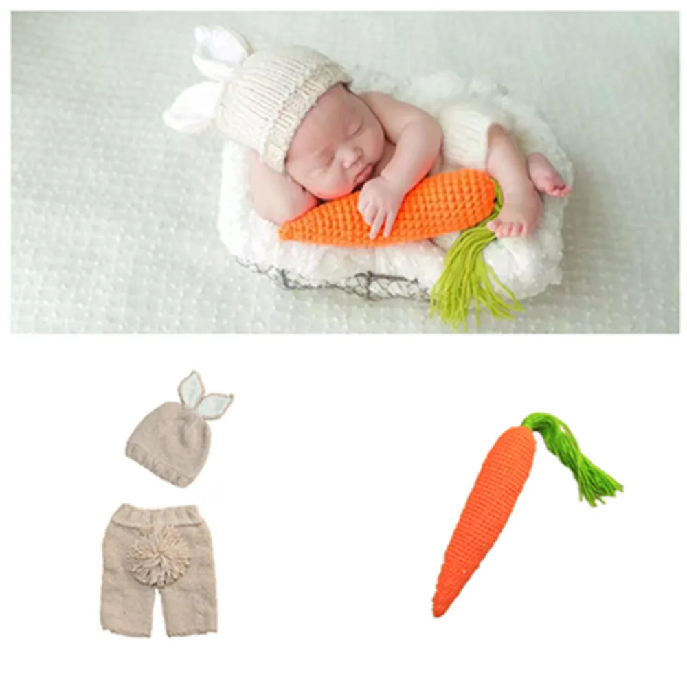 Hand-woven bunny with radish