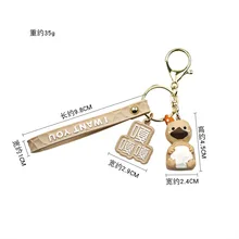 Креативный мультяшный геометрический Разъемный брелок в виде пингвина, крутой тренд, Северный Европейский Стиль, автомобильный брелок, сумочка, подвеска