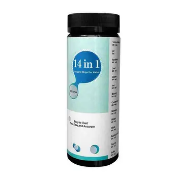 

Multifunctional 14-in-1 Swimming Pool Test Paper Ph Quality Quality Paper Water Multiple Pool Test Swimming Water Test