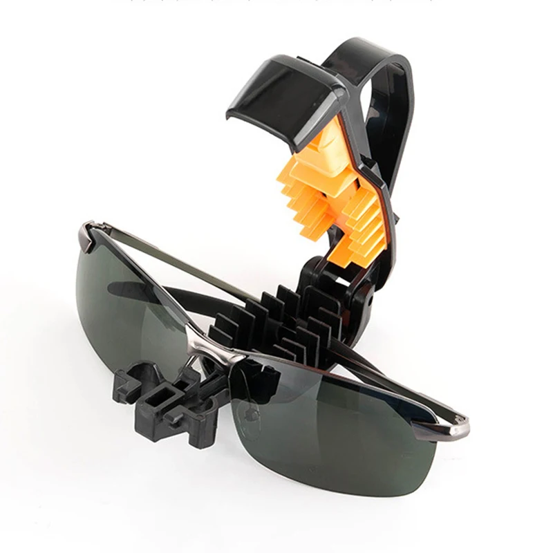 Universal Car Sun Visor Mount Glasses Clip Sunglasses Holder Portable Sunglasses Cases Storage Holders Car-styling Accessories