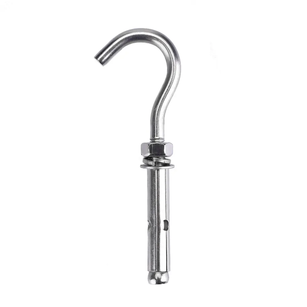 Stainless Steel Expansion Hook Sandbag Hook Four Patterns Silver Durable