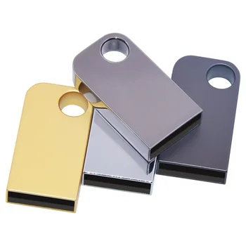 

Customize Logo MINI Pen Drive 32GB Usb Flash Drive 64GB Metal Pendrive 128MB 16GB Usb Stick 2.0 8GB 4GB for Photography Gift