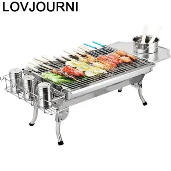 

Kitchen Rotisserie Grelha Para Korean Asador Mini Grill Portatiles Barbacoa De Carbon Parrilla Kebab Bbq Churrasco Barbecue