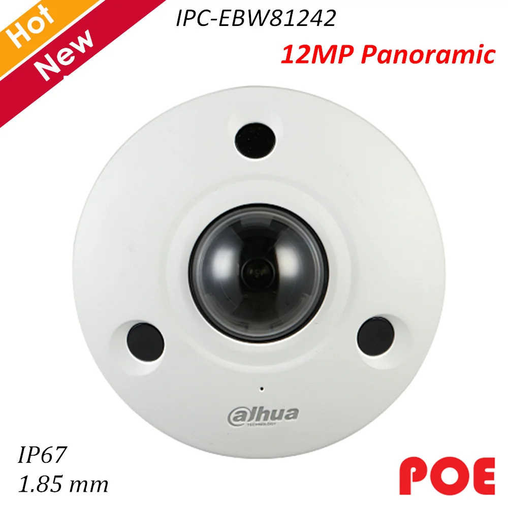 Английская версия Dahua 12MP панорамный Камера подсчет людей 1/1. 7 CMOS POE сетевые