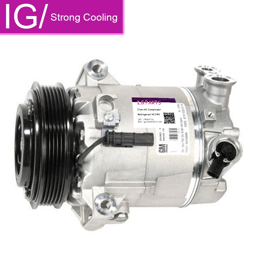 

for Air AC Compressor 84133999 22947668 23314082 23413998 For Chevrolet Impala 2.5L / Malibu 2.5L 2.0L For Buick Regal 2.0L 2.4L