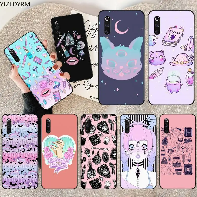Чехол для телефона Girly Pastel Witch Goth Xiaomi Mi Note 10 Lite 9T Pro xiaomi CC9 9SE|Бамперы| |