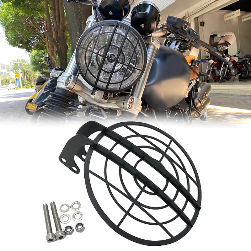 Motorcycle Headlight Guard Protector Grille Grill Cover For BMW R NINE T NINET R9T 9 Racer Pure Urban scrambler 2014-2020 | Автомобили и