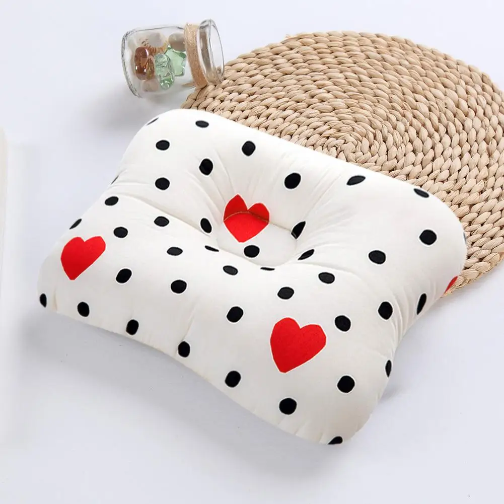Muslin Head Protection Cushion Pillow Animal Printed Cotton Pillows Newborn Baby Pillow Sleeping Shaping Pillows Protect Head
