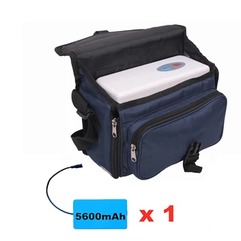 

Mini medical portable oxygen concentrator generator household oxygen making device with battery and bag