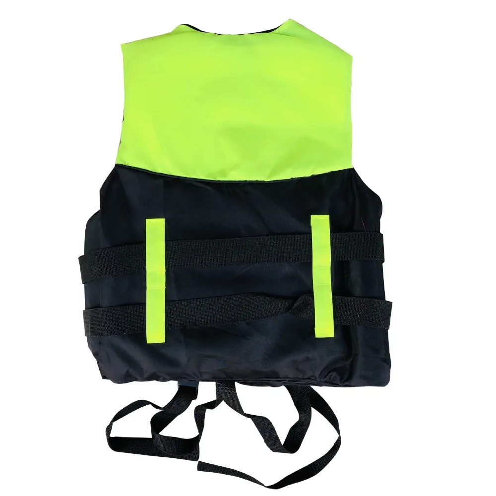 Universal Outdoor Swimming Boating Skiing Driving Vest Survival Suit Polyester Life Jacket for Adult Children with Pipe S-XXXL