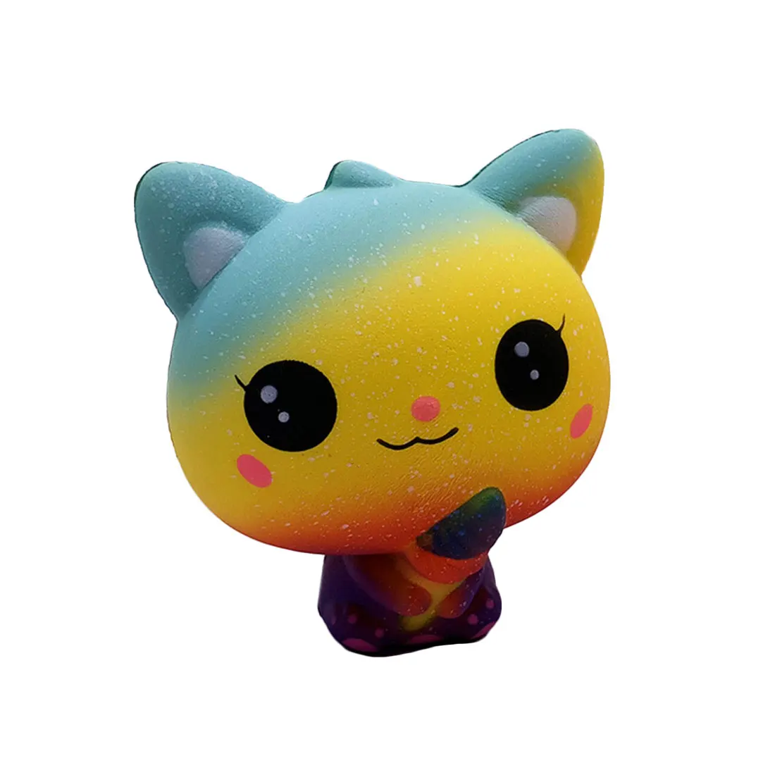Красочные Galaxy Cat Ароматизированная подвеска медленно поднимающаяся игрушка-Антистресс игрушка антистресс игрушки для детей - Цвет: 1