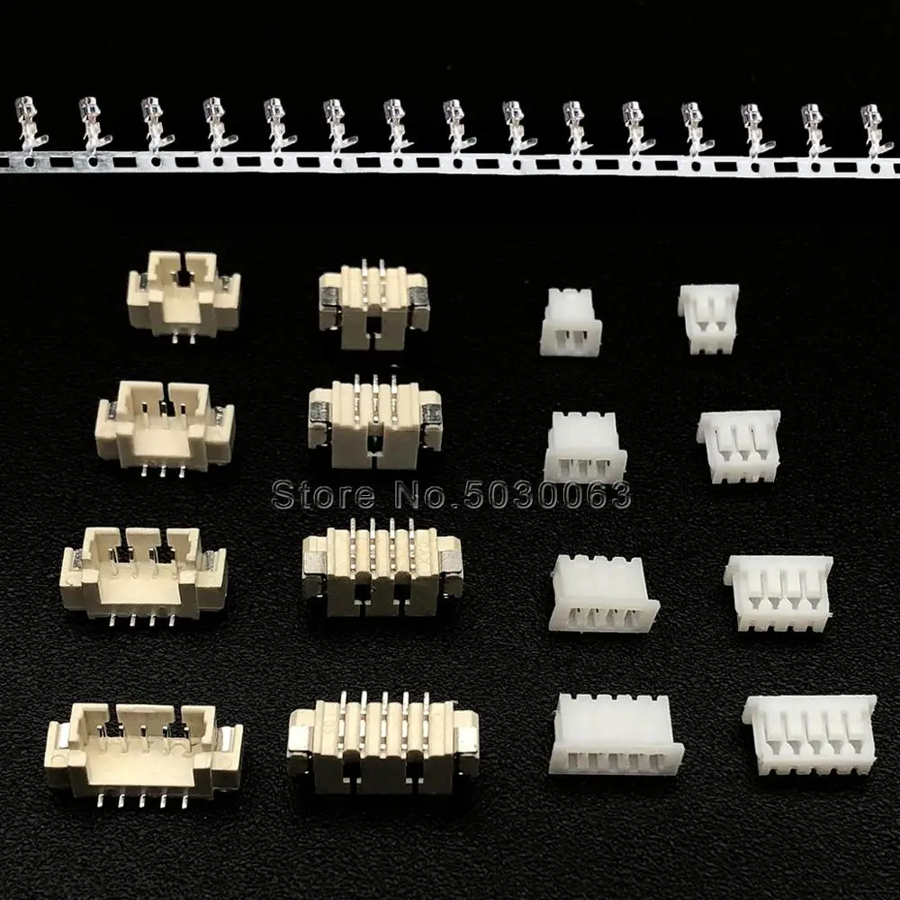 Sest 1 25 мм Шаг Вертикальный SMD 2/3/4/5/6/7/8/9/10/11/12P T терминал для соединения проводов
