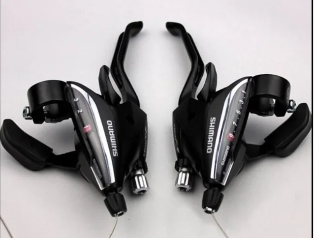 Shimano-ST EF65 24S 27S переключатель скорости тормоза рычаг переключения передач левый и правый переключатель 3s x 8s& 3s x 9s кабель MTB велосипед запчасти - Цвет: 27s Left and right