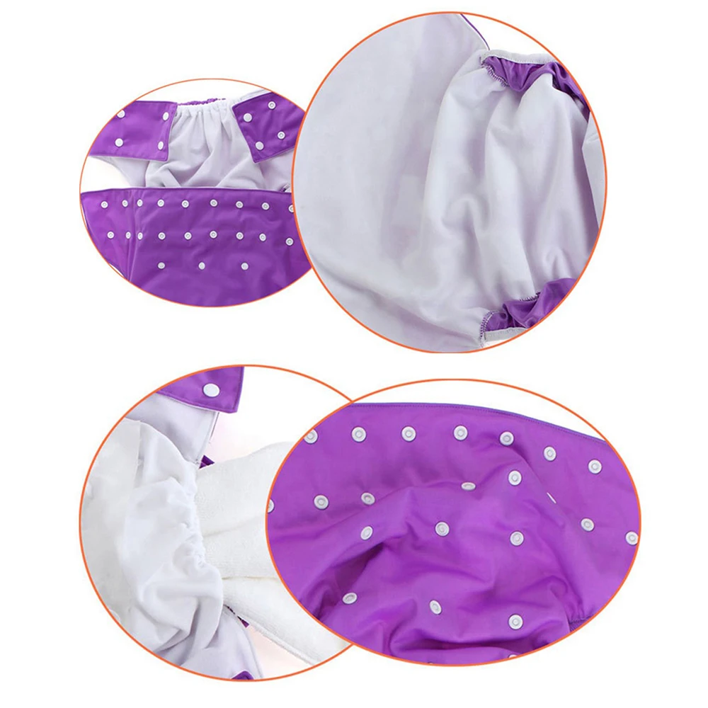 VEJYO Teen Adult Reusable Cloth Diaper for Old People and Disabled Incontinence Pant Underwear Fit Waistline 19.7In to 41.3 Inch 2