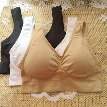

Seamless Sports Bra Comfort Stretchy Workout Jogging Short Bra Shapewear Crop Top