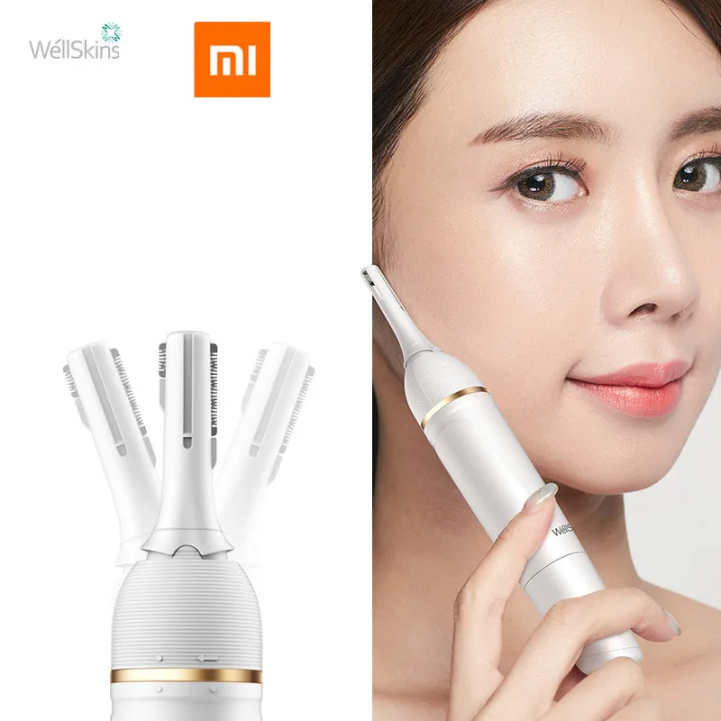 Xiaomi mijia wellskins электрическая машинка для стрижки волос с двумя скоростями Керамический Резак для волос быстрая зарядка триммер для волос для женщин машинка для стрижки волос